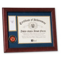 Coast Guard Medallion Award Frame (11"x14")